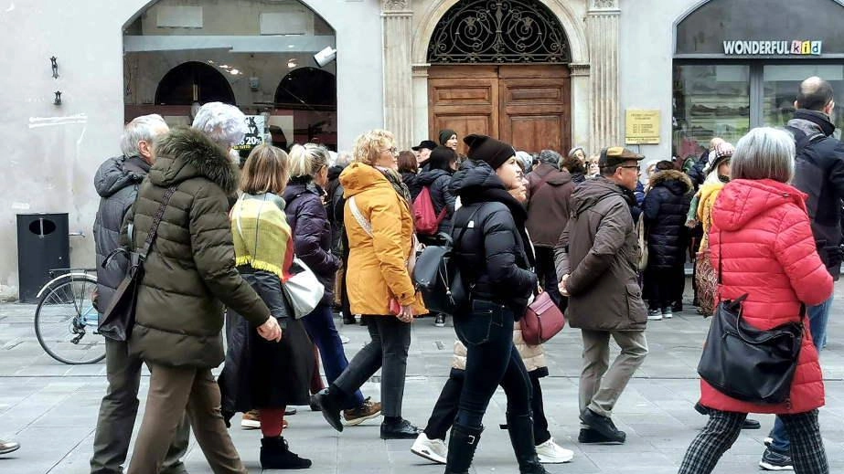 Turisti in città Turisti in città
