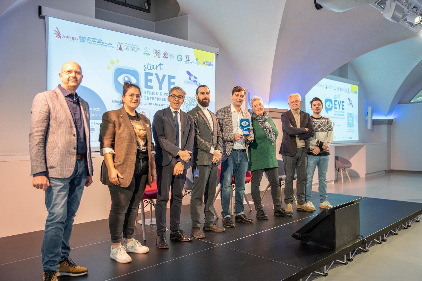 Trofeo Eye Firenze 2025, premiati gli imprenditori del futuro Trofeo Eye Firenze 2025, premiati gli imprenditori del futuro