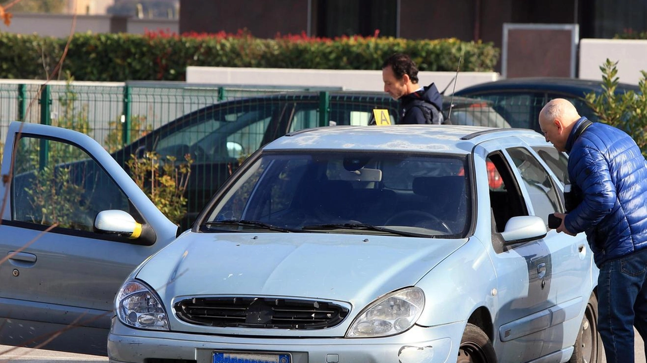 La scena in cui si è consumata l’uccisione di Salvatore Postiglione La scena in cui si è consumata l’uccisione di Salvatore Postiglione