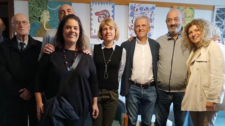 La presentazione del progetto con la Sds e Fondazione Vivarelli La presentazione del progetto con la Sds e Fondazione Vivarelli