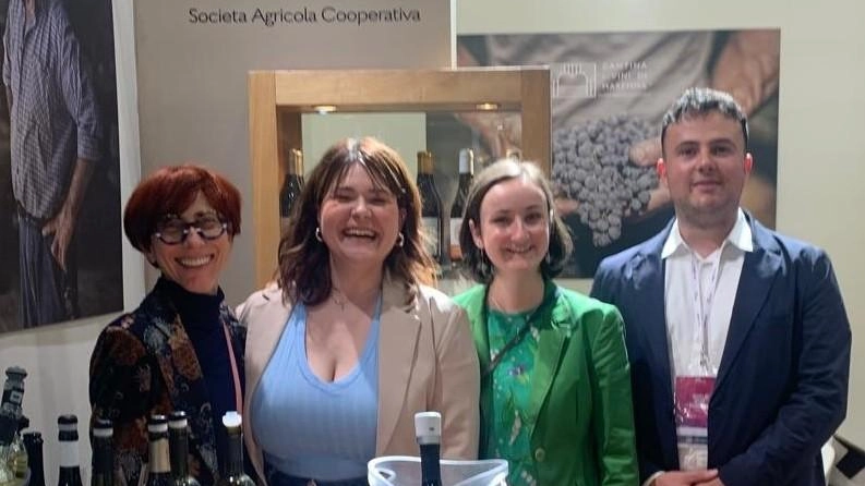 Lo staff al Vinitaly