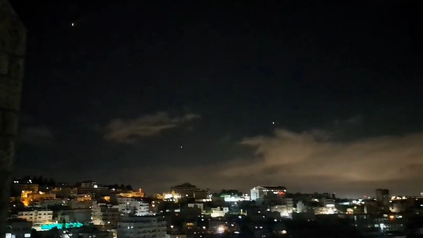 Un'immagine del cielo di Betlemme ripreso dalle suore minime di Poggio a Caiano Un'immagine del cielo di Betlemme ripreso dalle suore minime di Poggio a Caiano