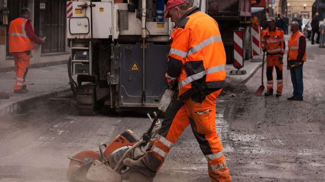 pescaiola lavori sul binario divieto di transito provvisorio e deviazione del percorso pedonale