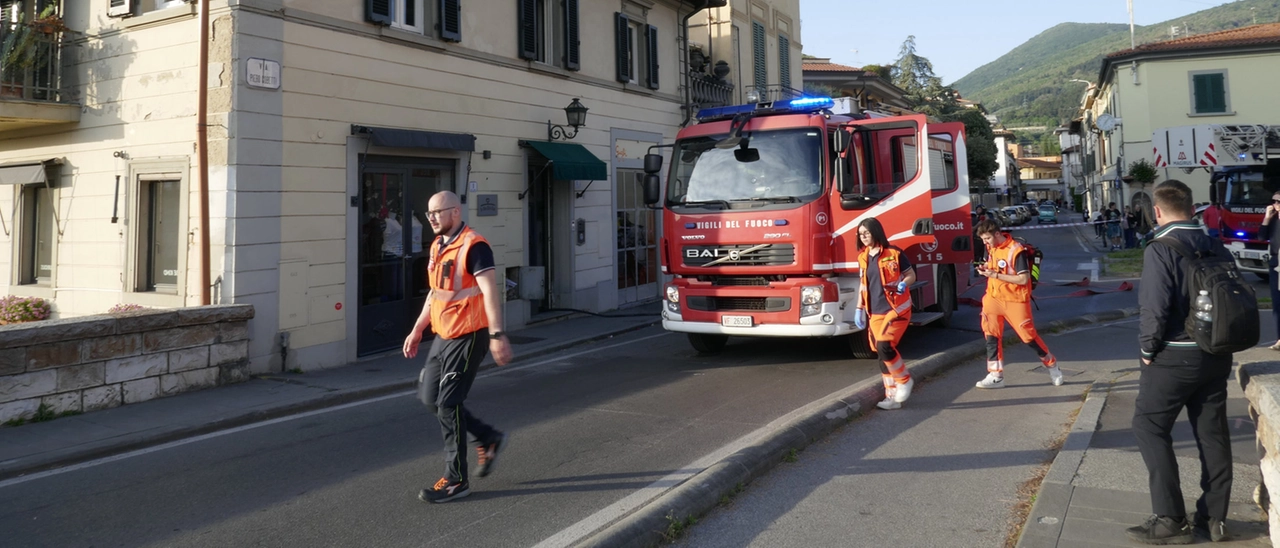 Principio d’incendio sul ponte Mercatale, colpa di una lavatrice