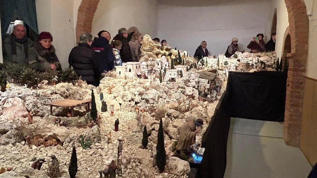 8 dicembre 2023: centinaia di persone tra le prime a visitare il presepe di Cigoli 8 dicembre 2023: centinaia di persone tra le prime a visitare il presepe di Cigoli