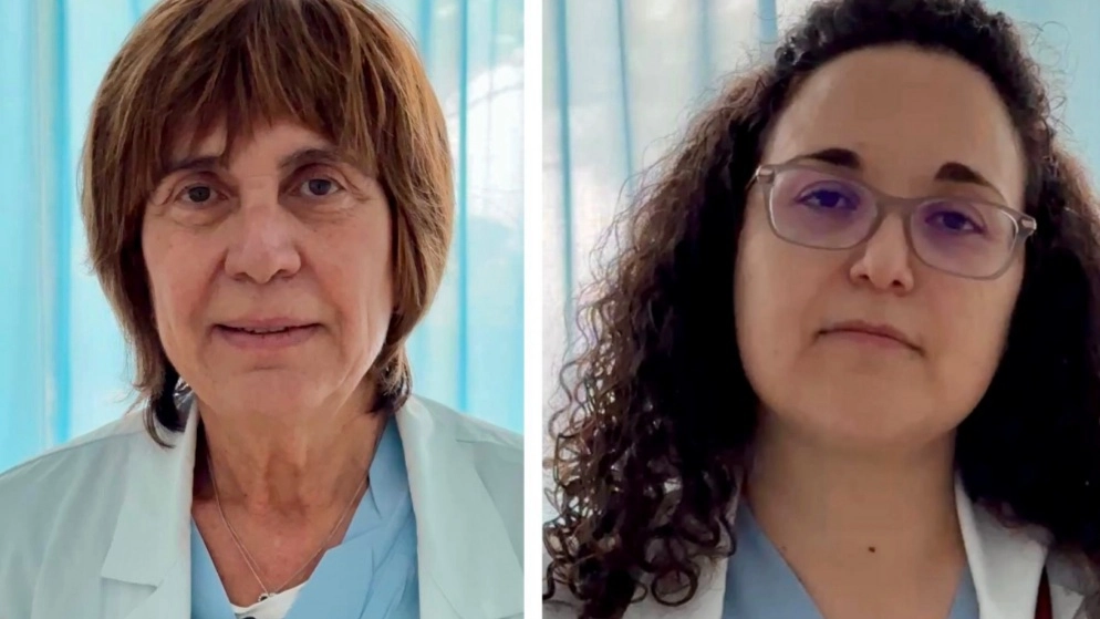 La direttrice di Malattie infettive, Cesira Nencioni e la dottoressa Barbara Rossetti