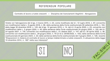 Fac simile referendum 2025, schede e quesiti: la guida definitiva (con la spiegazione semplice)