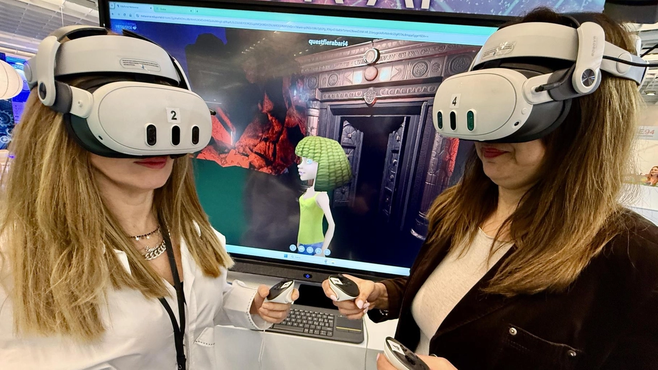 Pareti green e aule immersive, migliaia di docenti affollano la kermesse . Valditara: "Integrazione, soldi per ridurre il gap". Funaro: "Non concordo". Pareti green e aule immersive, migliaia di docenti affollano la kermesse . Valditara: "Integrazione, soldi per ridurre il gap". Funaro: "Non concordo".