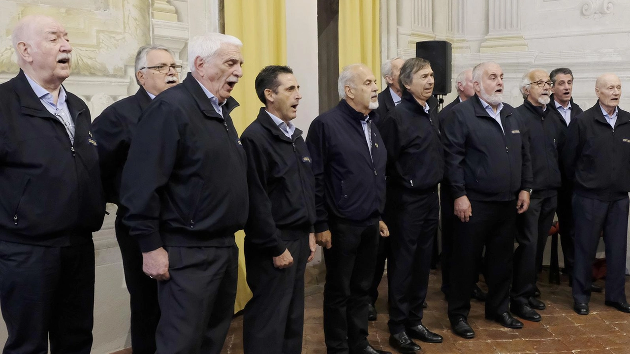Un’esibizione del Coro Lunigiana Un’esibizione del Coro Lunigiana
