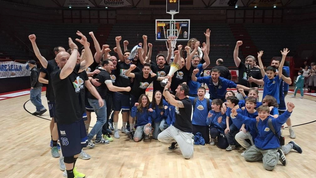 Albergo Le Rose Lella Pistoia trionfa nel campionato provinciale di basket Uisp A1