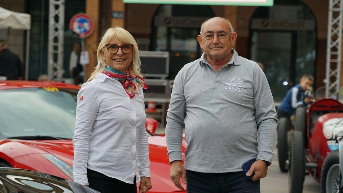 Anna Maria Fabrizi e Fabio Vergamini che hanno trionfato a Lumezzane Anna Maria Fabrizi e Fabio Vergamini che hanno trionfato a Lumezzane
