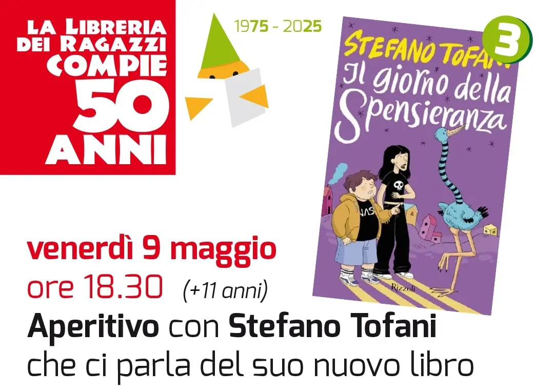 Continuano gli eventi per i 50 anni della Libreria dei Ragazzi