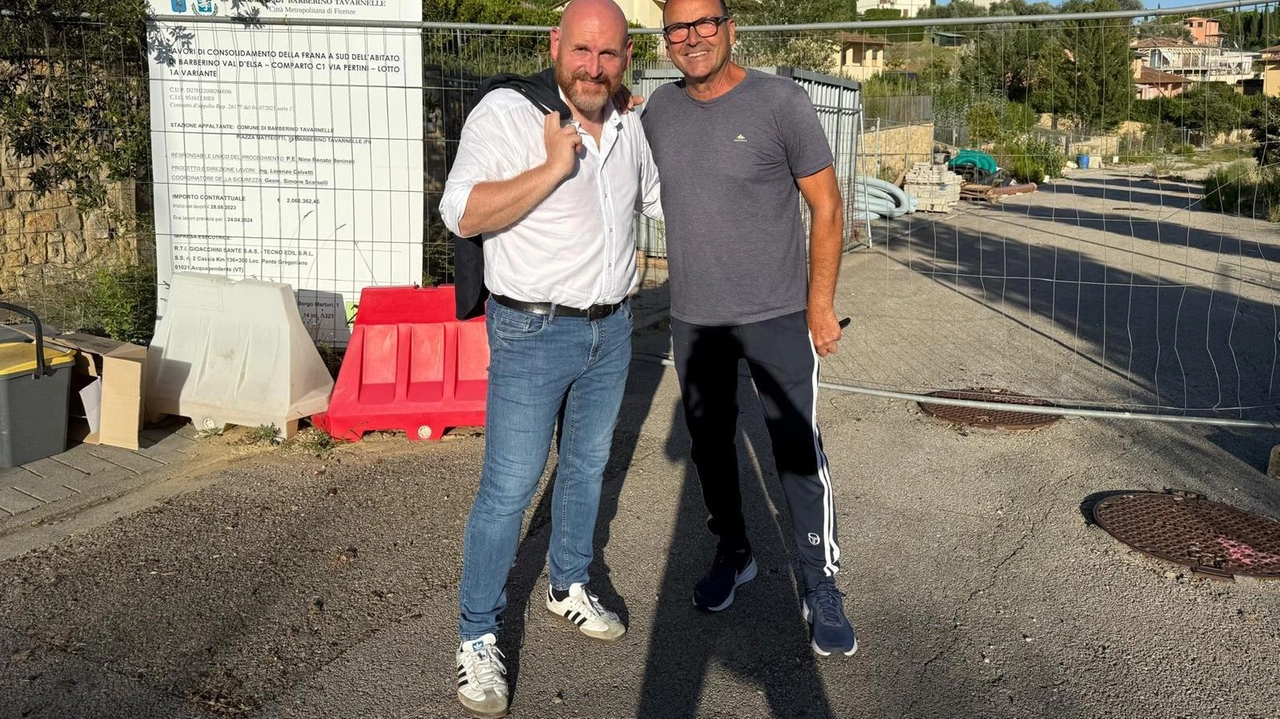 Baroncelli fa visita ai residenti di via Pertini Baroncelli fa visita ai residenti di via Pertini