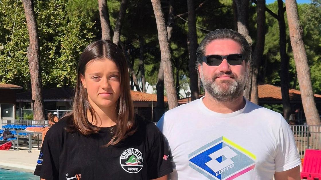 nuoto atleta della futura ai campionati italiani estivi