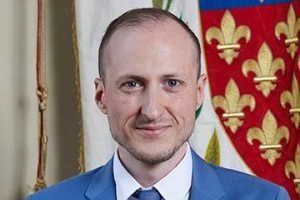 L'assessore alla transizione ecologica del Comune di Prato Marco Biagioni