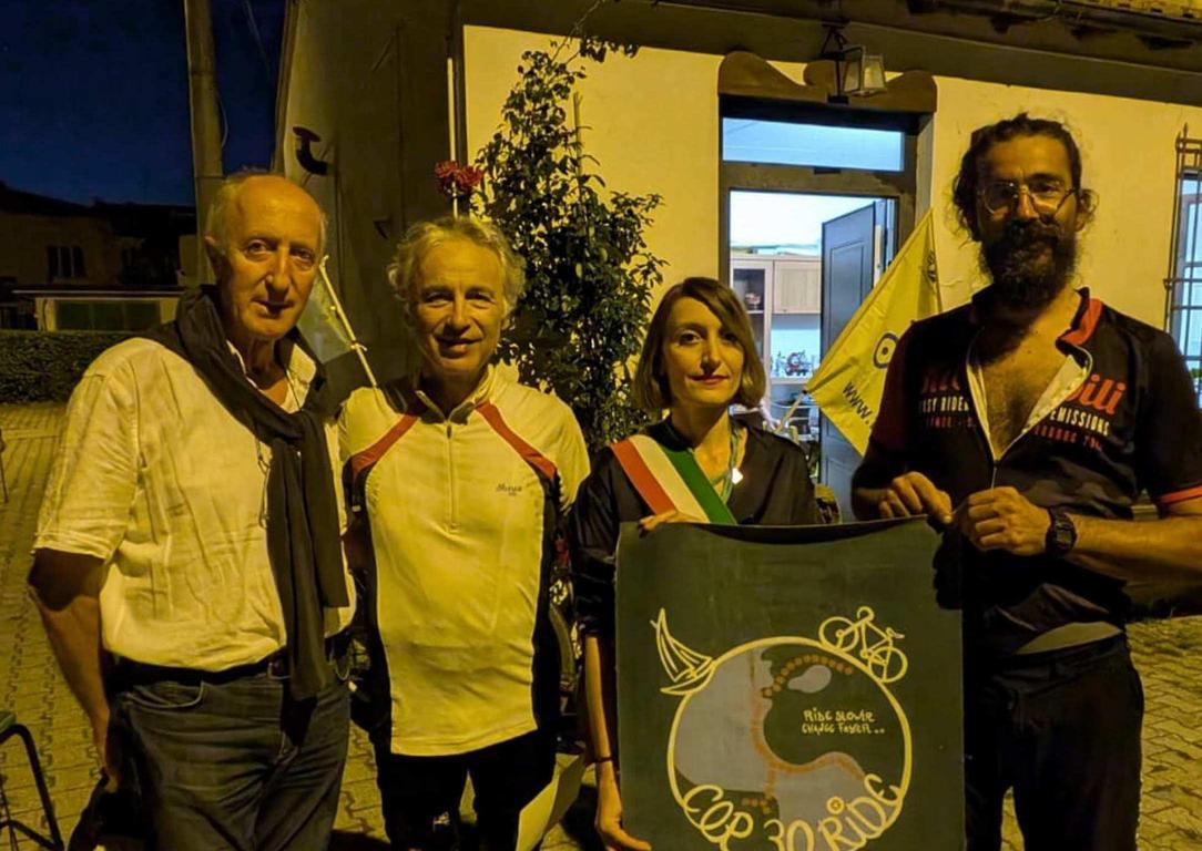 in bicicletta per il clima successo per la cop30