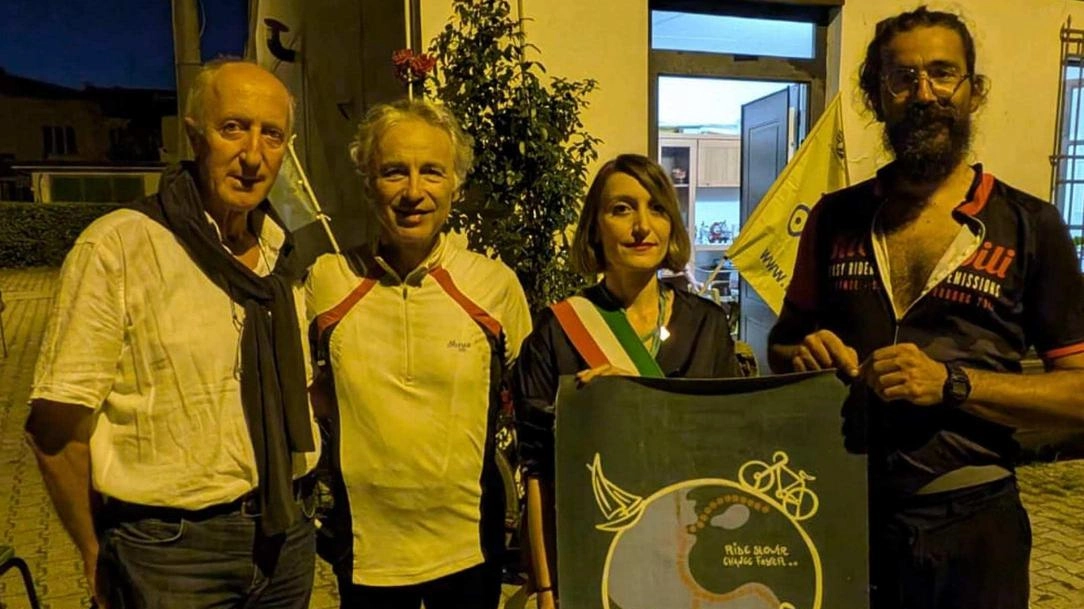 La carovana ha fatto tappa anche alla parocchia di Bicchio per un incontro con la comunità e con i delegati dei Comuni locali