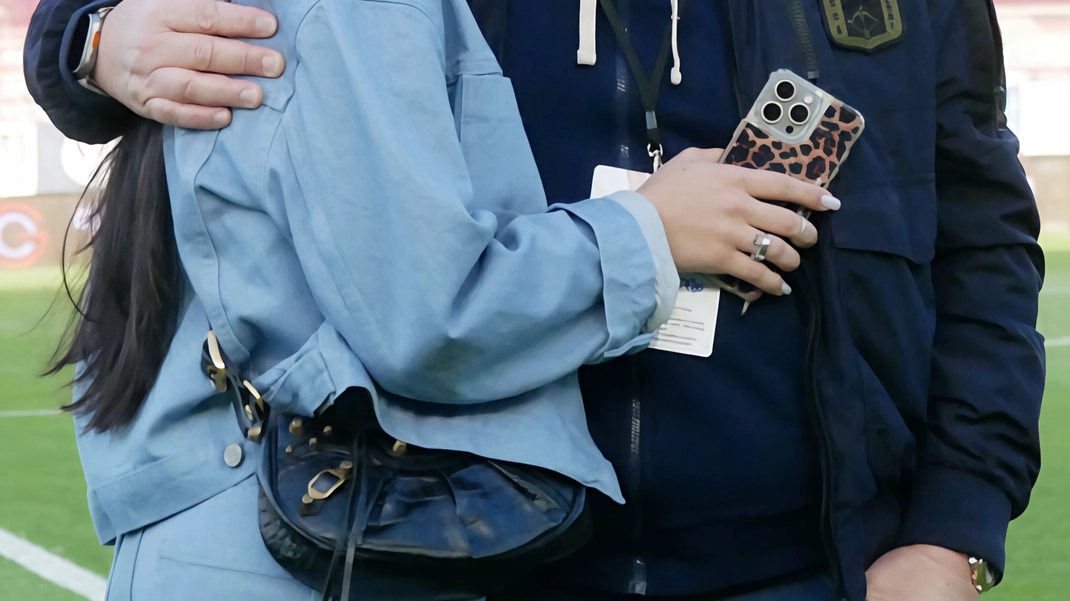 La nuova vicepresidente dell’Arezzo, Francesca Manzo, insieme al padron Guglielmo