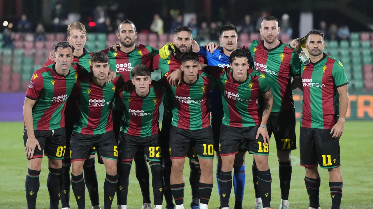 La formazione titolare delle Fere nella gara interna contro il Rimini La formazione titolare delle Fere nella gara interna contro il Rimini