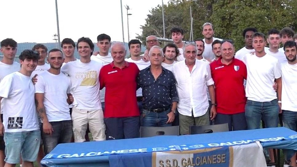 La presentazione della Galcianese La presentazione della Galcianese