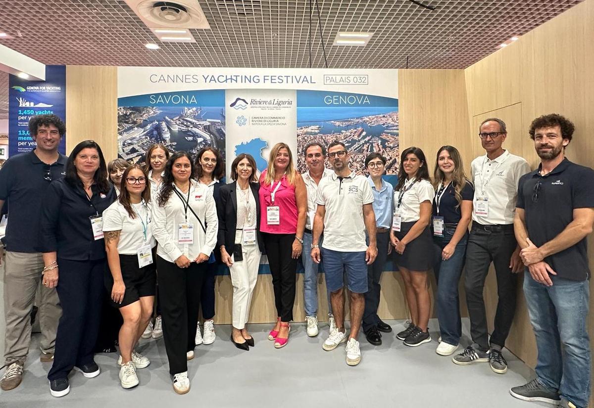 Delegazione spezzina a Cannes: "Orgogliosi di essere al Salone"