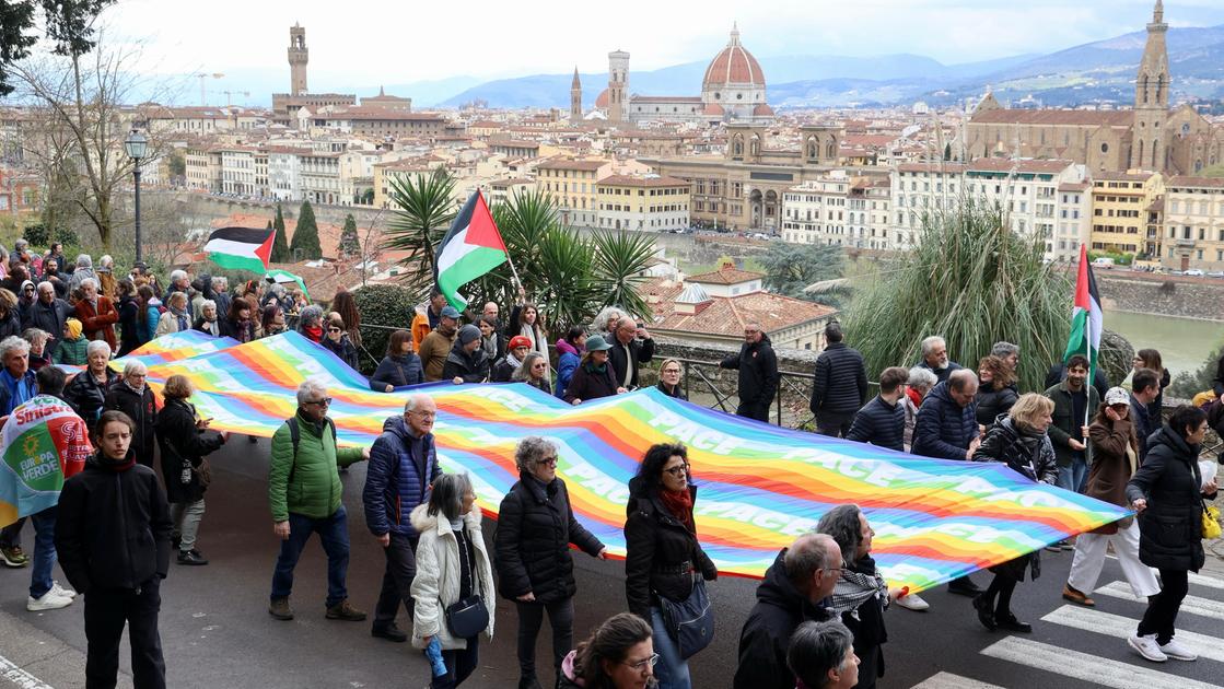 ‘Palestina libera’, la manifestazione a Firenze