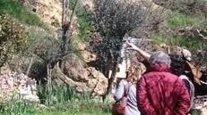 Ricasoli in equilibrio precario. Nuove frane dopo il maltempo. Sale il malcontento dei cittadini