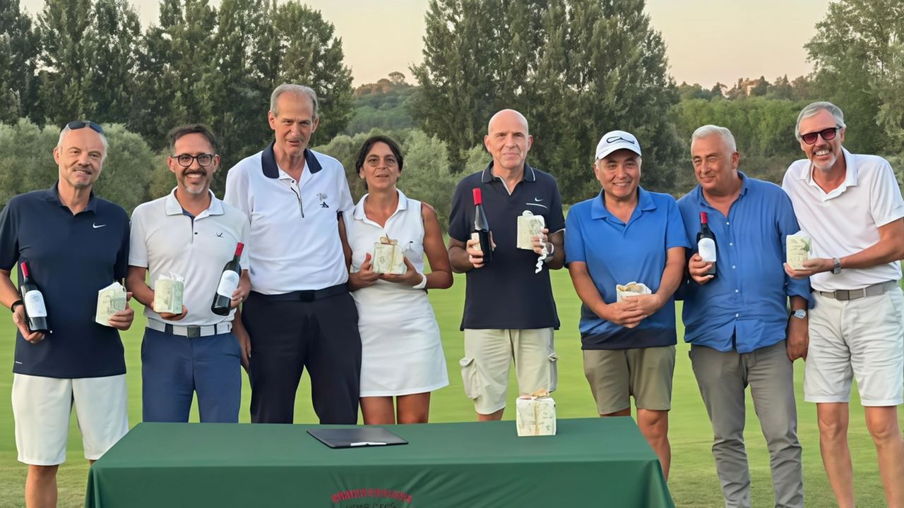 I premiati al Golf Montelupo