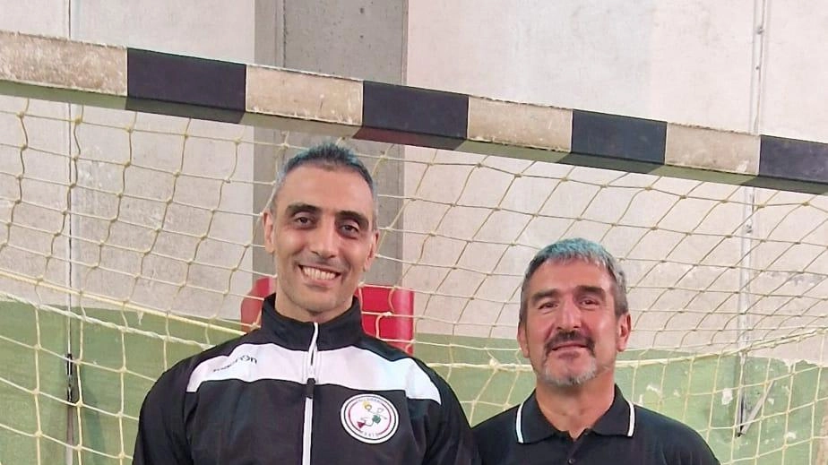 Sharham Nari e il presidente Bartali Sharham Nari e il presidente Bartali