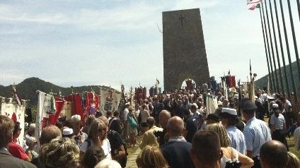 In tanti ogni anno partecipano il 12 agosto alla commemorazione dell’eccidio del ’44