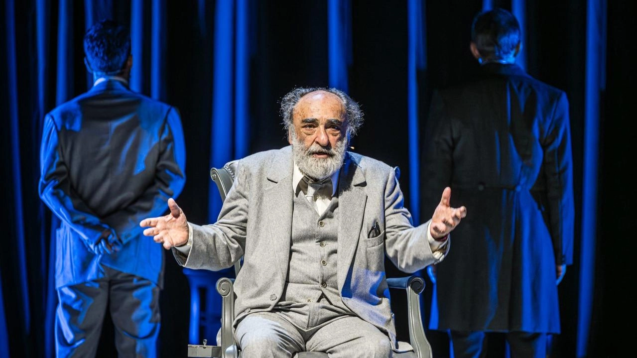 Alessandro Haber interpreta stasera e domani «La coscienza di Zeno»