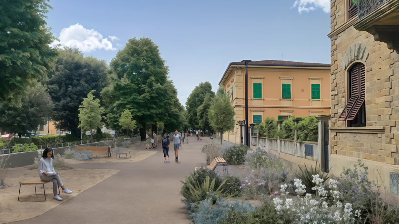 Come sarà il nuovo viale Diaz dopo l’intervento di riqualificazione Come sarà il nuovo viale Diaz dopo l’intervento di riqualificazione