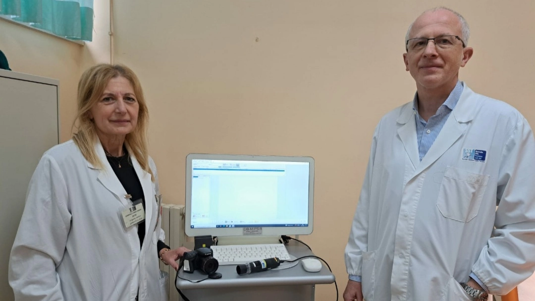La dottoressa Anna Maria Garofalo e il dottor Aldo Cuccia La dottoressa Anna Maria Garofalo e il dottor Aldo Cuccia