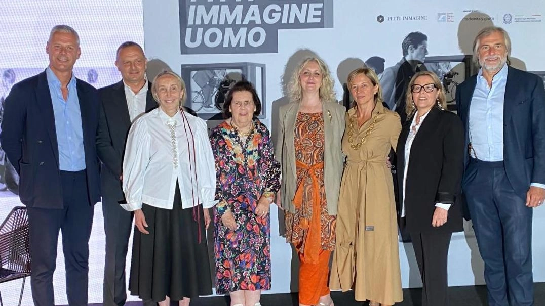 La presentazione della mostra pratese a Pitti Uomo La presentazione della mostra pratese a Pitti Uomo