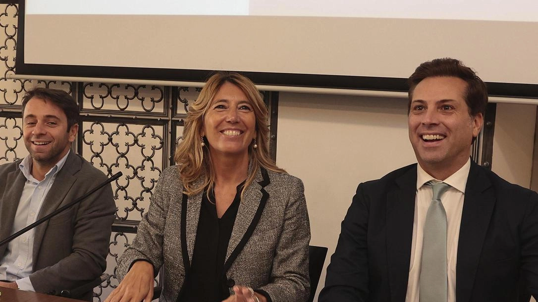 Da sinistra Lorè, Papi, Bocciarelli Da sinistra Lorè, Papi, Bocciarelli
