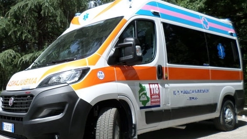 Un'ambulanza (foto repertorio Ansa) Un'ambulanza (foto repertorio Ansa)