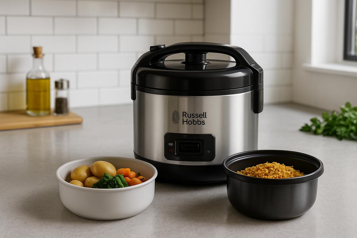 per cucinare sano e leggero hai bisogno di questa vaporiera in offerta a 30 euro