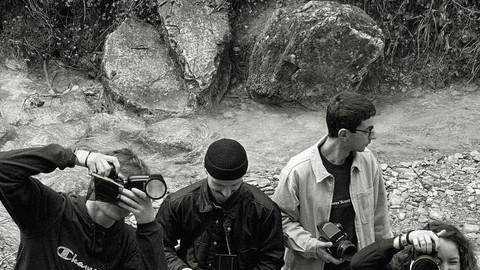 Alcuni dei giovani di Sambre, il nuovo collettivo fotografico