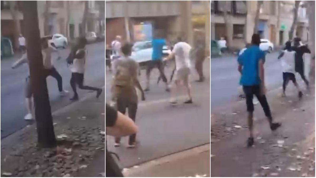 Prato, rissa furibonda in strada. Due gruppi si affrontano a pugni e bastonate Prato, rissa furibonda in strada. Due gruppi si affrontano a pugni e bastonate