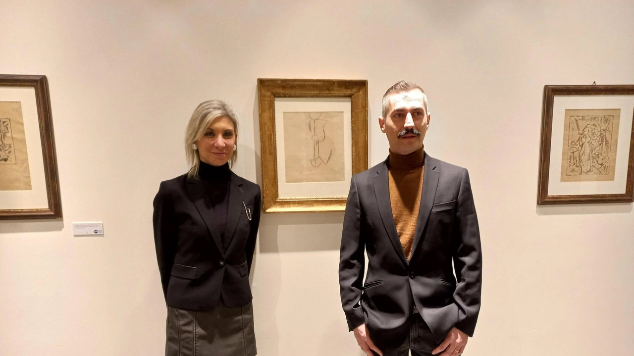 L’assessore alla culturadel Comune di Poggio a Caiano, Diletta Bresci con Mauro Moriconi, direttore del museo Soffici L’assessore alla culturadel Comune di Poggio a Caiano, Diletta Bresci con Mauro Moriconi, direttore del museo Soffici