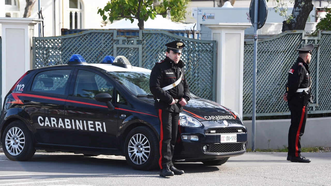 Anche i carabinieri coinvolti nell'operazione