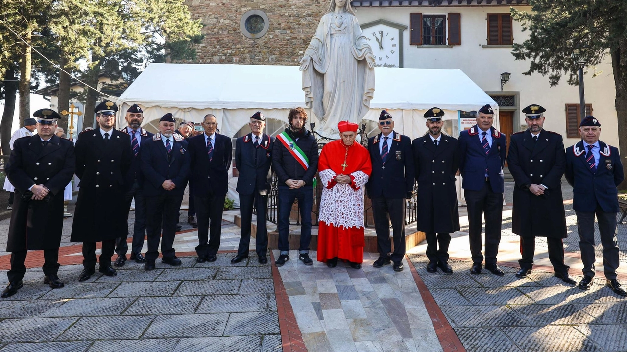 La cerimonia della «Virgo Fidelis» La cerimonia della «Virgo Fidelis»