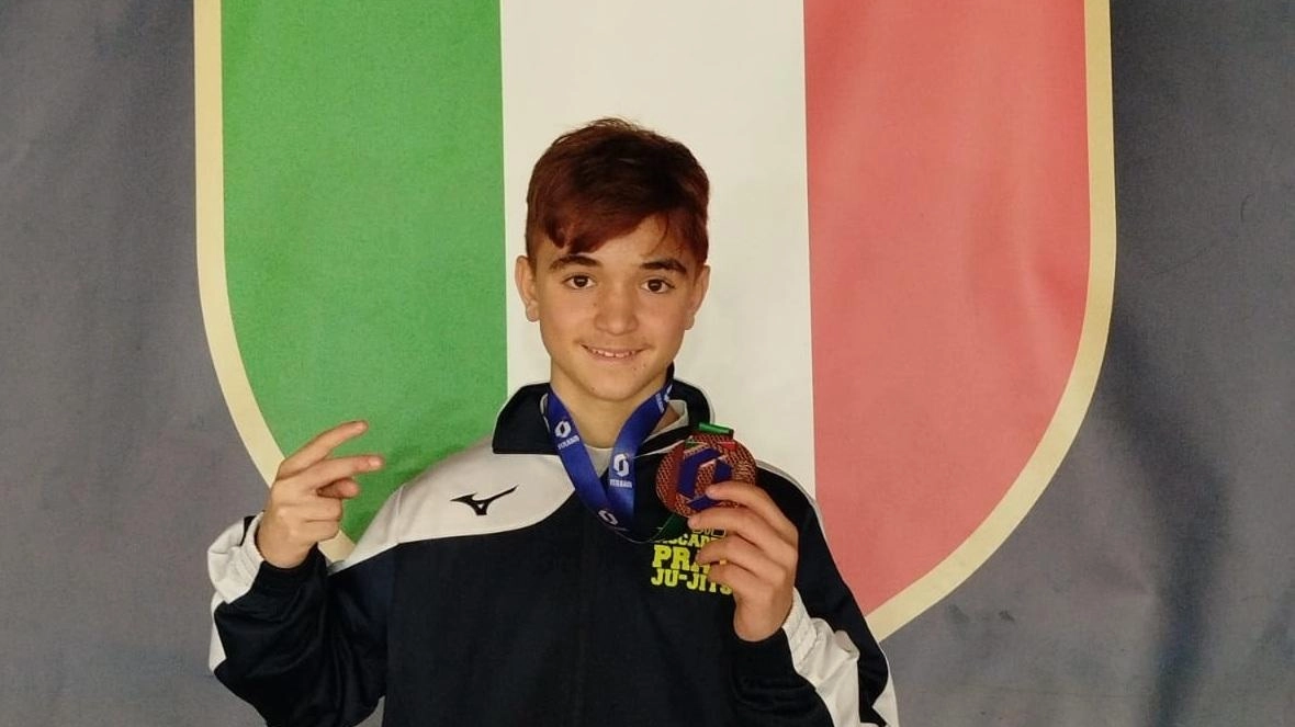 Christian Caso, talento pratese, gareggia nella categoria Under 14 Christian Caso, talento pratese, gareggia nella categoria Under 14