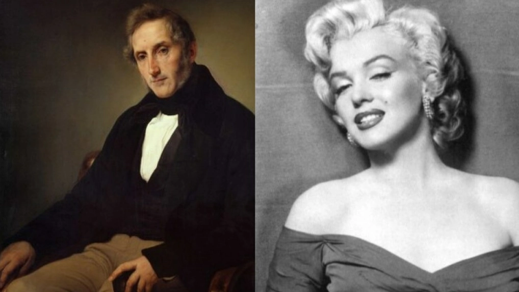 Alessandro Manzoni e Marilyn Monroe Alessandro Manzoni e Marilyn Monroe