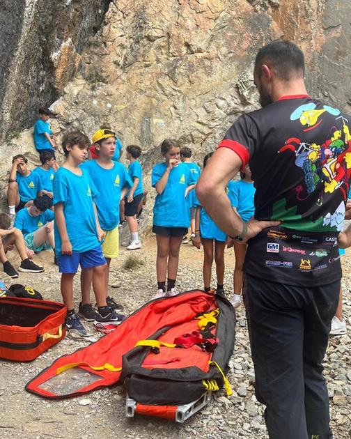 Il campo estivo della Misericordia. Per i giovani lezioni di sicurezza Il campo estivo della Misericordia. Per i giovani lezioni di sicurezza