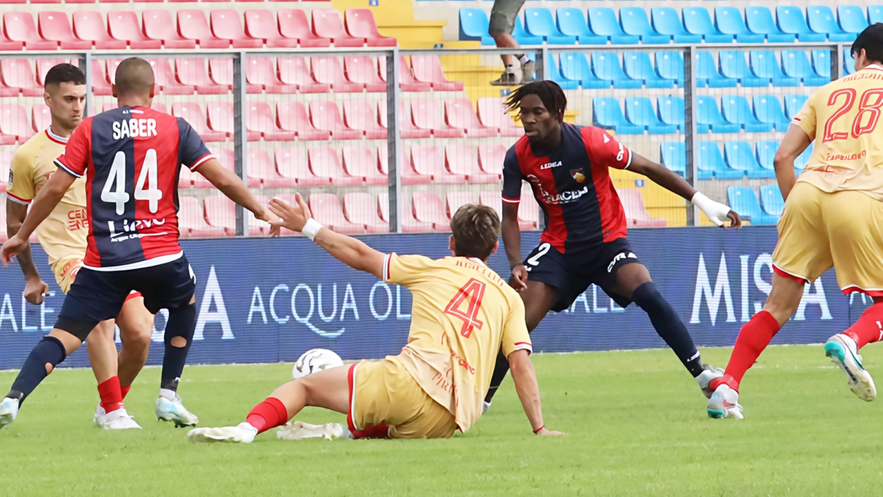 Il Gubbio ha pareggiato in casa nel derby col Perugia (Foto Gavirati)
