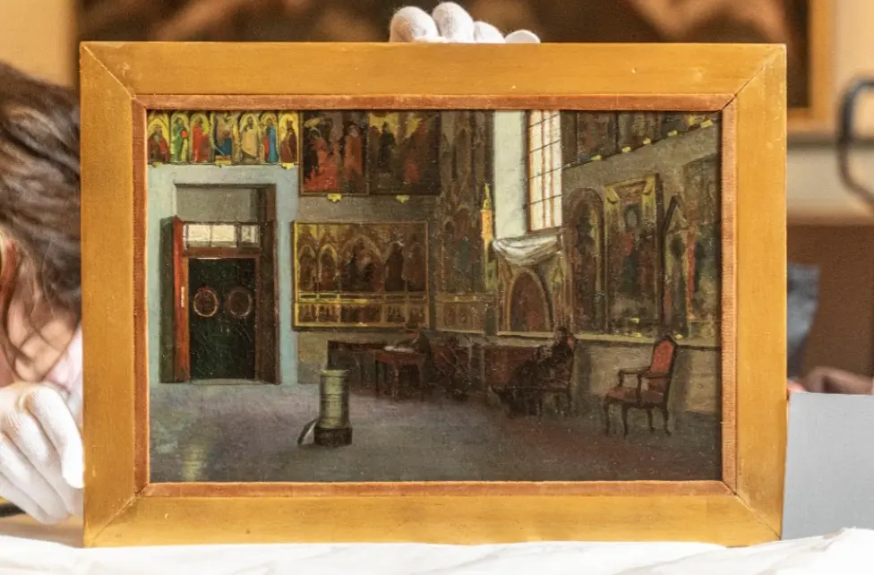 Galleria dell'Accademia, arriva 'La Galleria dei quadri antichi' di Borrani