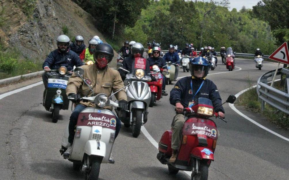 vesparezzo il raduno nazionale di lunedì 2 giugno porterà in casentino