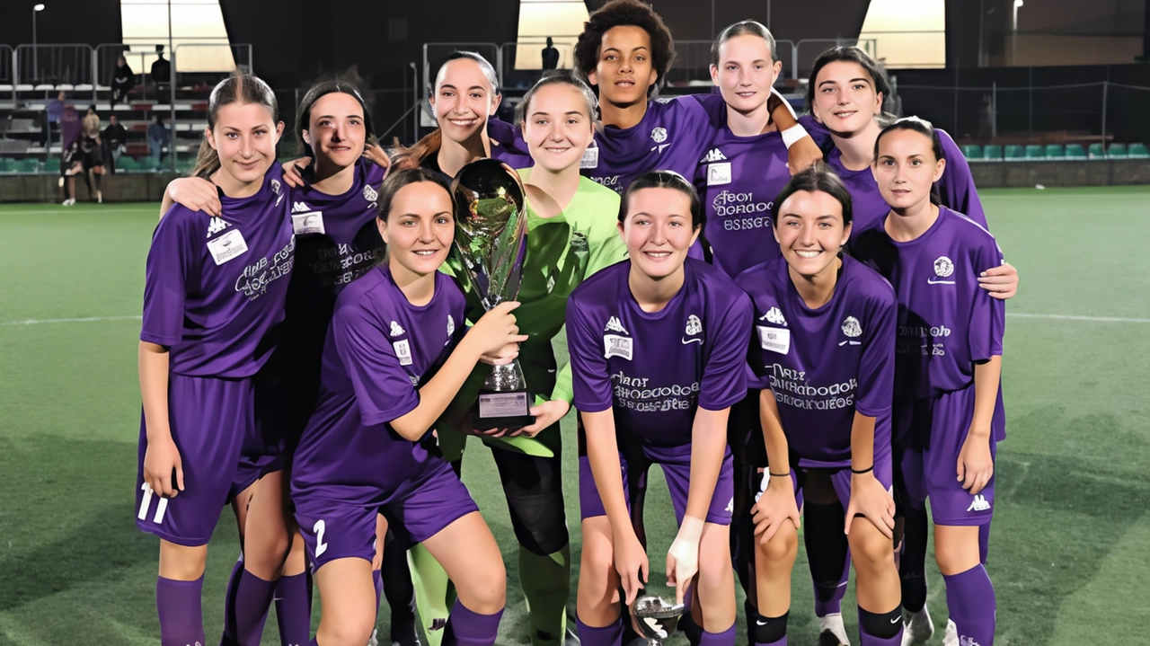 L’Under 17 dell’Affrico che ha vinto la Iª Mini Coppa Passalacqua Women’s 2025