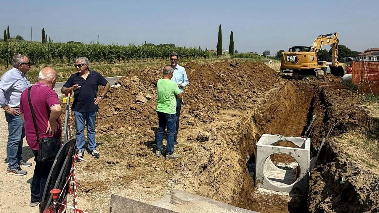 Sopralluogo del sindaco nei cantieri Sopralluogo del sindaco nei cantieri